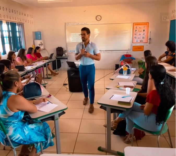 Palestra sobre Formação Continuada em Serviço – Neurogestão Educacional é destaque em Barrolândia